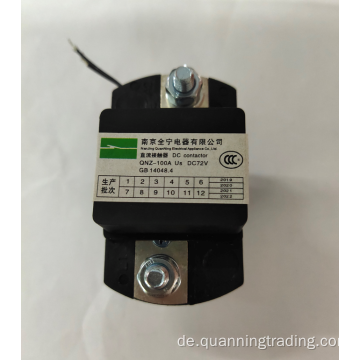 100A DC72V Soft Starter -Schütze